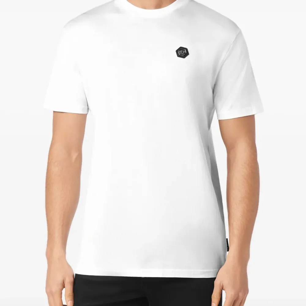 Футболка с декором Gothic Plein