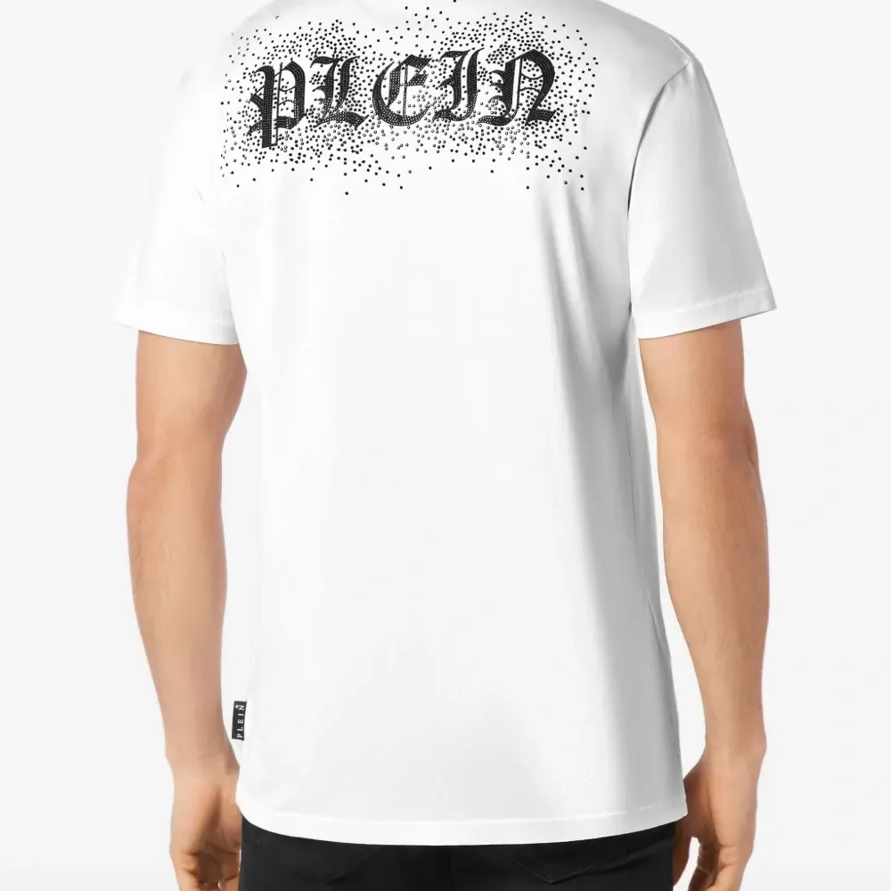 Футболка с декором Gothic Plein