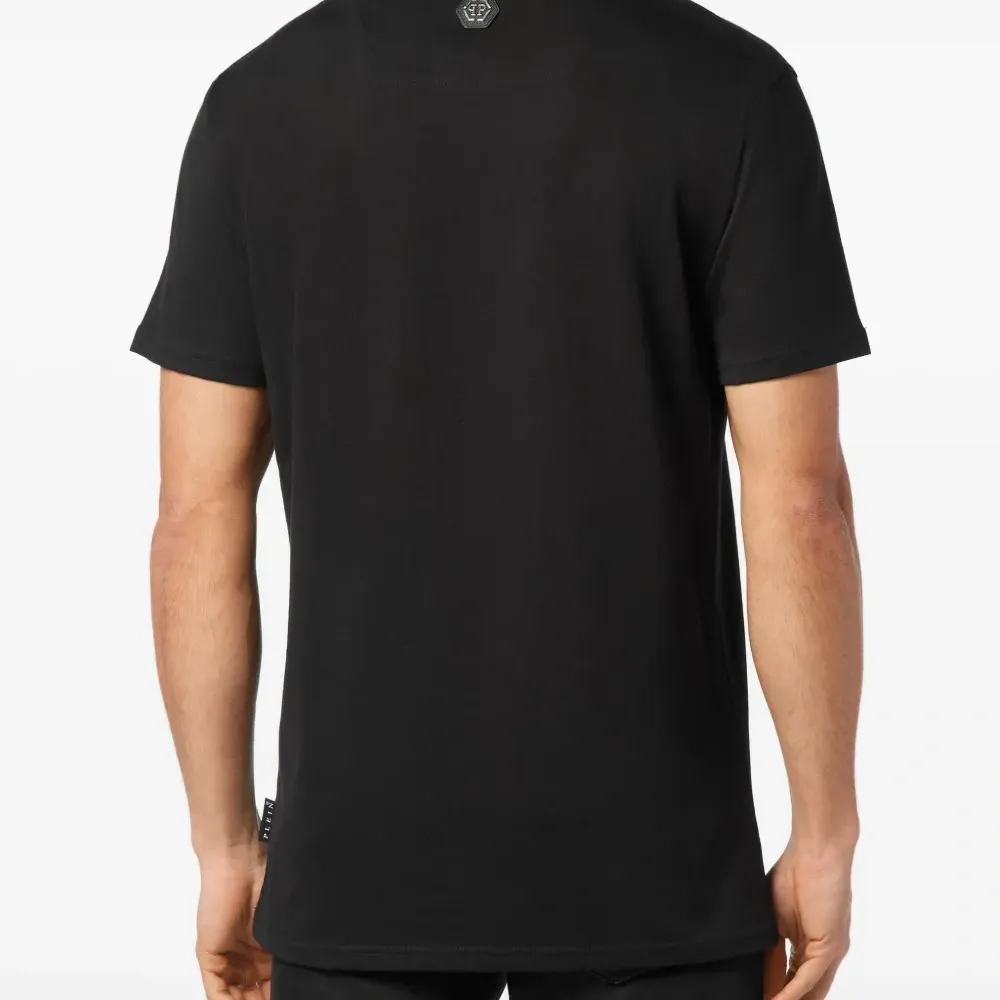 Футболка с вышивкой Plein Coursive