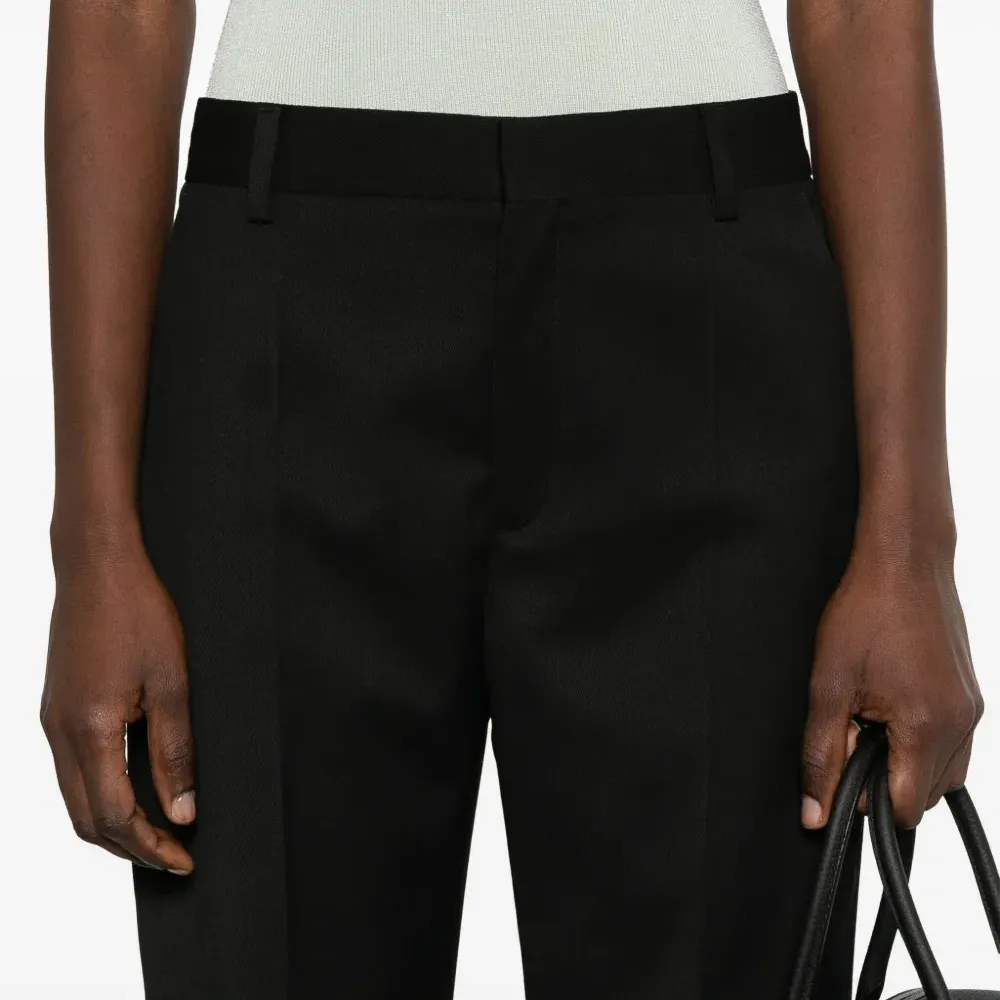 Брюки bootcut с завышенной талией