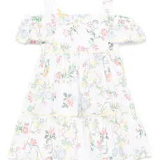 Платье с цветочным принтом