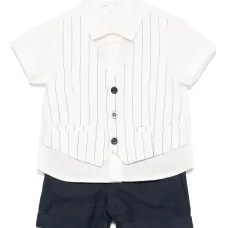 Комплект из трех шорт в полоску Комплект из трех шорт в полоску