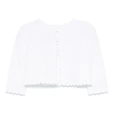 Кардиган с фестонами