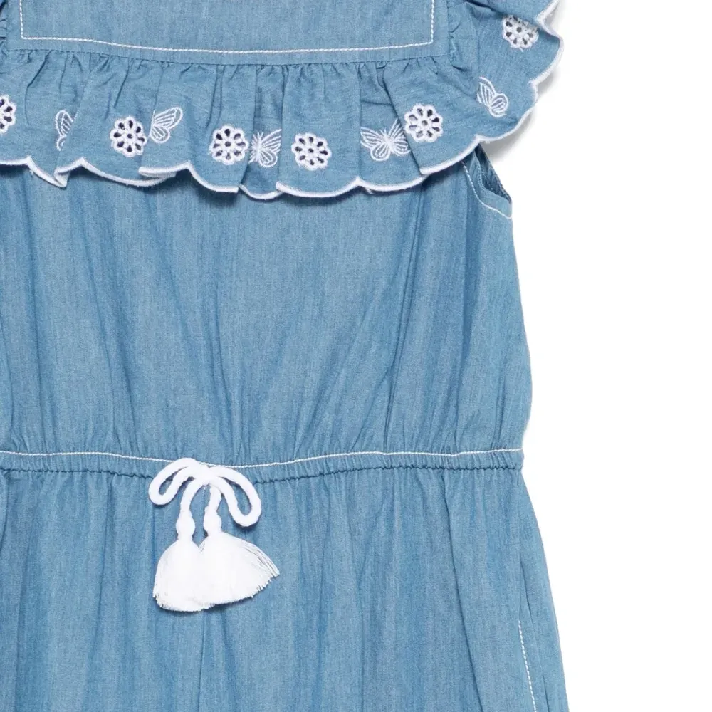 Комбинезон с вышивкой