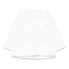 Пальто с оборками