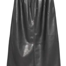 Юбка из искусственной кожи