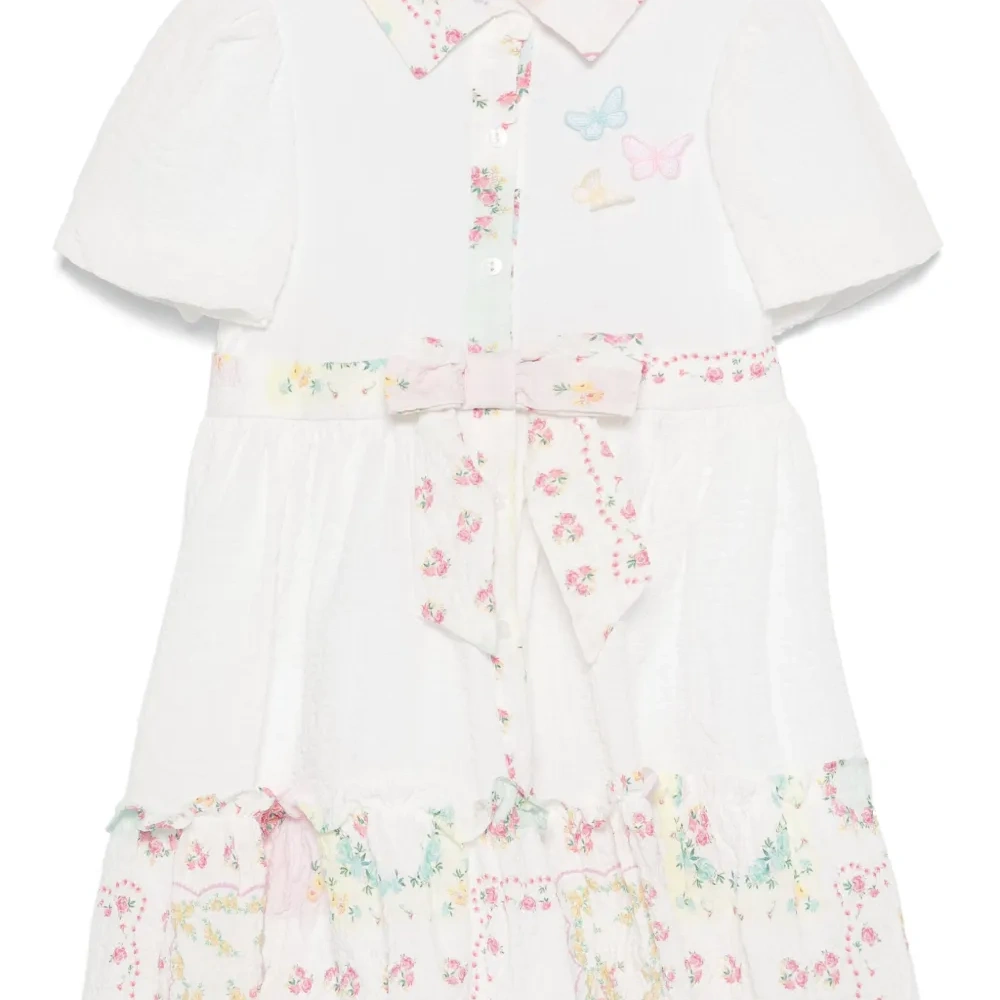 Платье с цветочным принтом