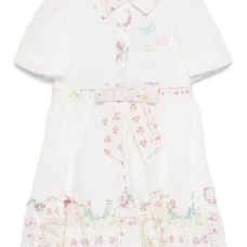 Платье с цветочным принтом