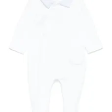 Комбинезон для новорожденного с вышитым логотипом
