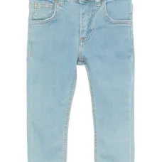 Джинсы с нашивкой-логотипом