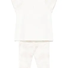 Комплект из футболки и легинсов с цветочным принтом Комплект из футболки и легинсов с цветочным принтом