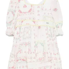 Платье с цветочным принтом