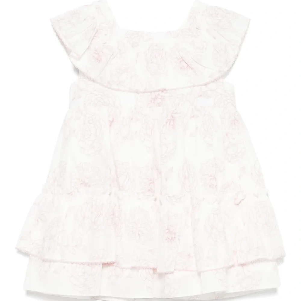 Платье с цветочным принтом