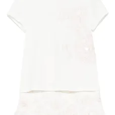 Комплект из топа и шортов с цветочным принтом