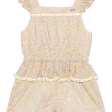 Ромпер с цветочным принтом