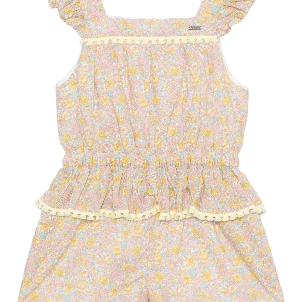 Ромпер с цветочным принтом