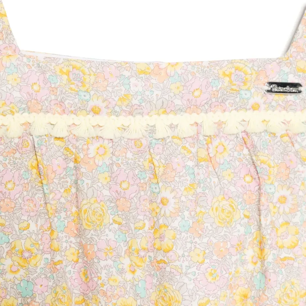 Ромпер с цветочным принтом