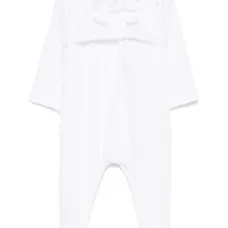 Пижама с цветочной вышивкой