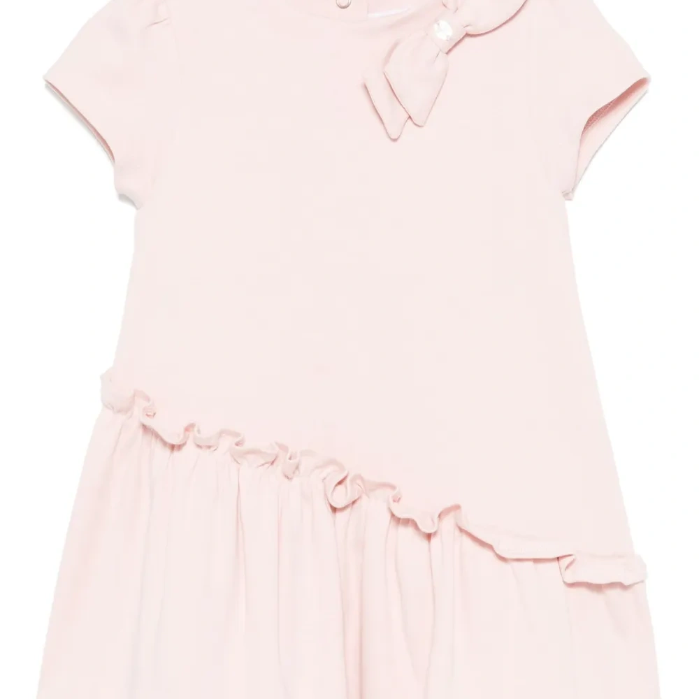 Платье с бантом