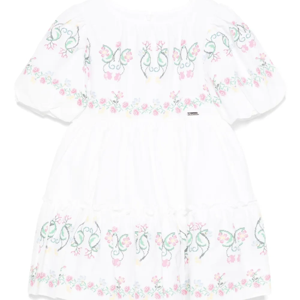 Платье с цветочным принтом