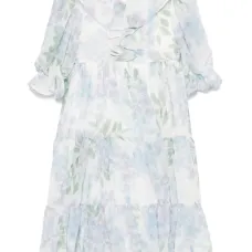 Платье с цветочным принтом