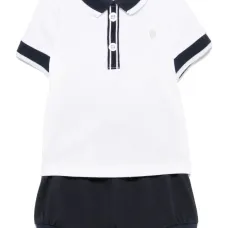 Комплект из рубашки поло и шортов