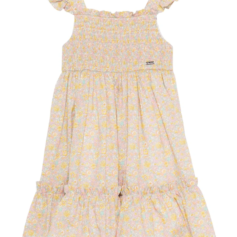 Платье с цветочным принтом