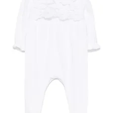 Пижама с цветочной аппликацией