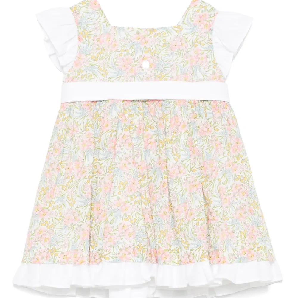 Платье с цветочным принтом