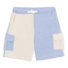 Шорты карго в стиле колор-блок