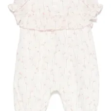 Ромпер с цветочным принтом