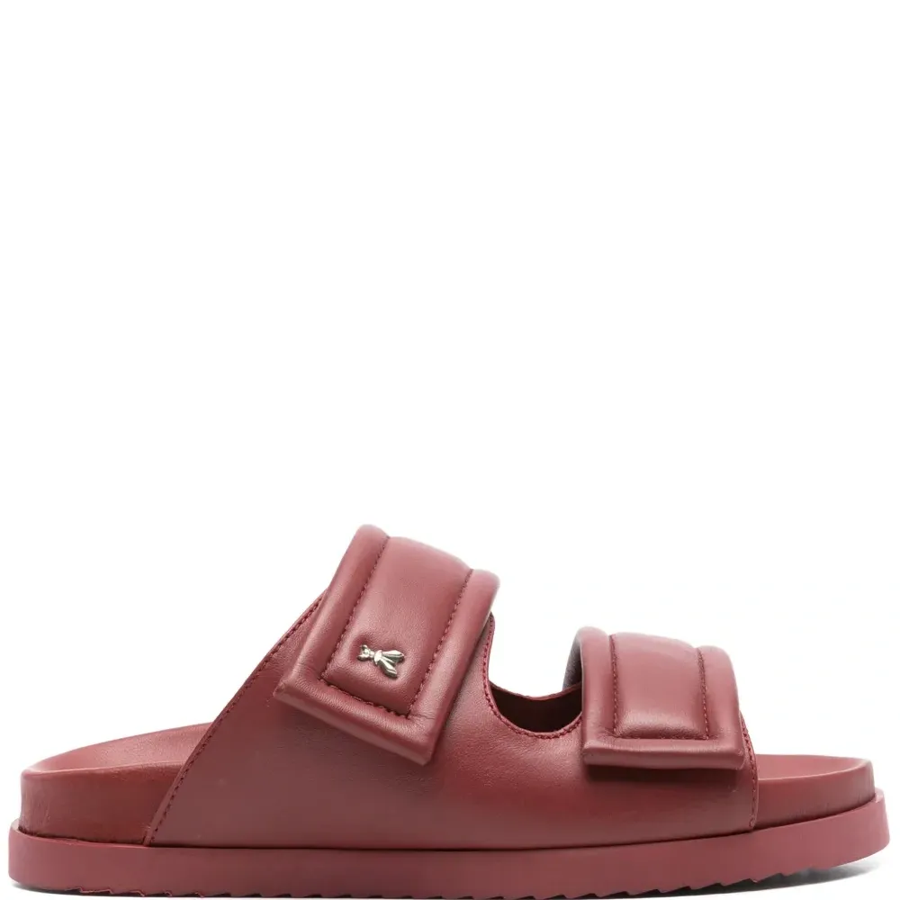 Кожаные сандалии