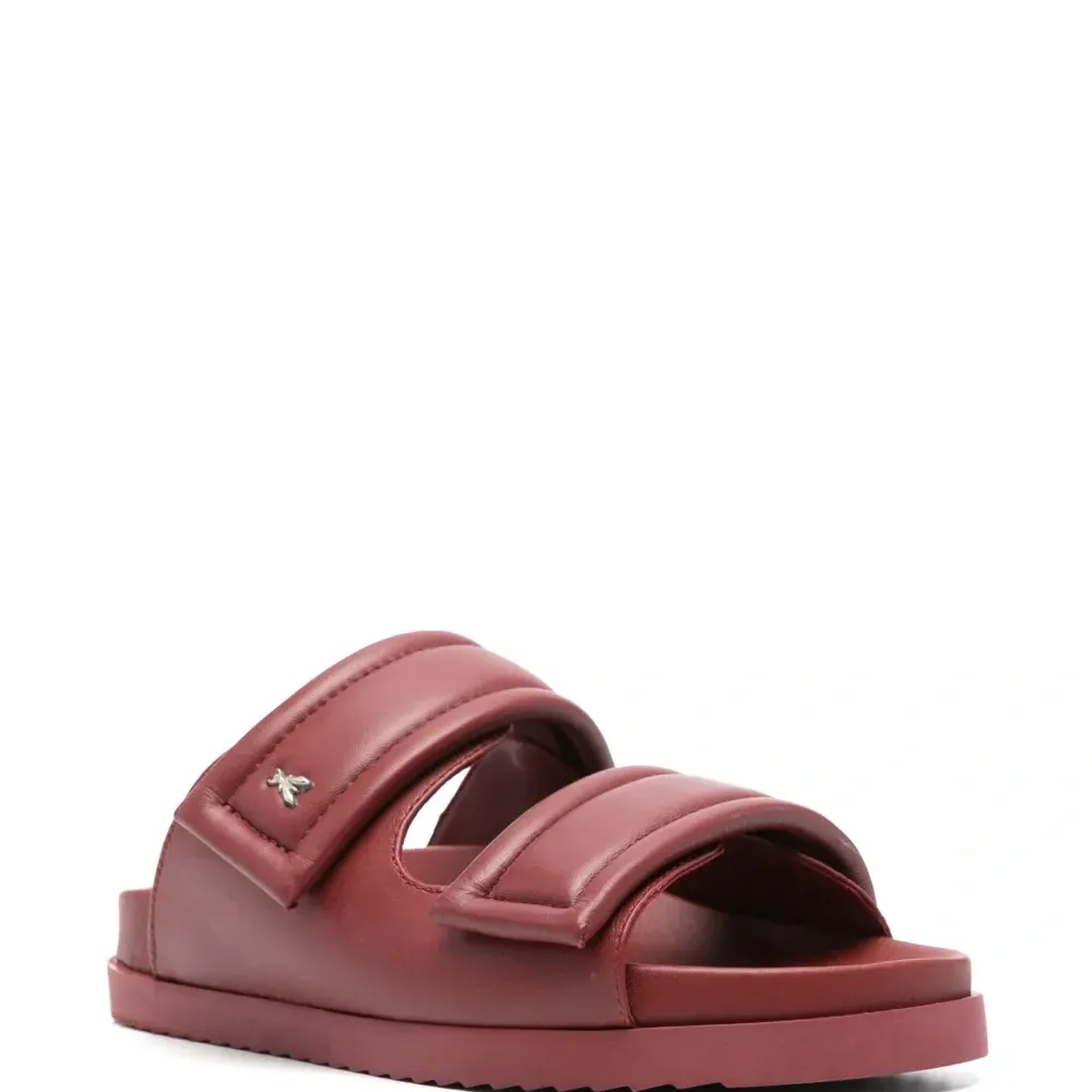 Кожаные сандалии