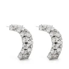 Серьги с кристаллами