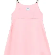 Платье с нашивкой-логотипом