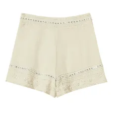 Шорты с вышивкой Шорты с вышивкой