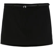 Юбка мини с поясом