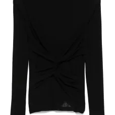 Топ с драпировкой