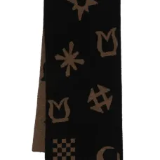 Жаккардовый шарф