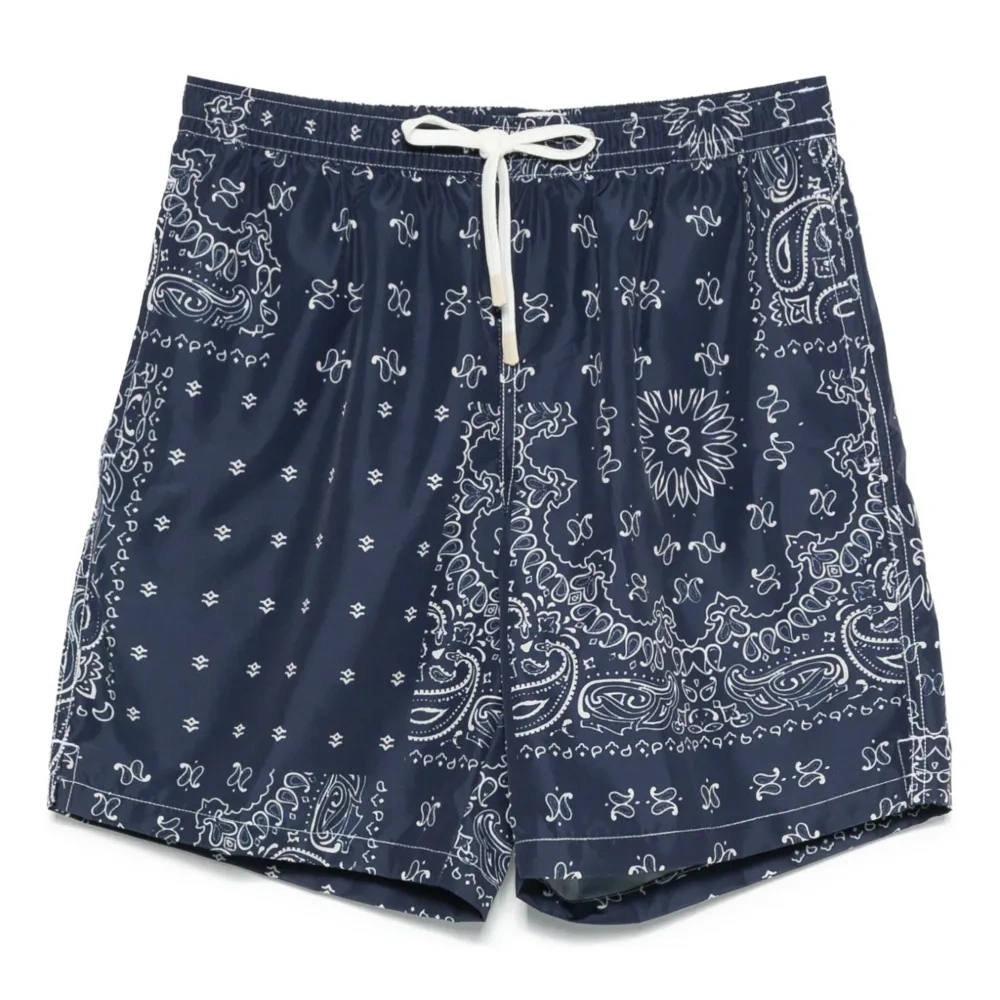 Плавки-шорты с принтом пейсли
