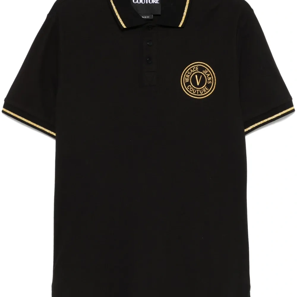 Рубашка поло с вышитым логотипом