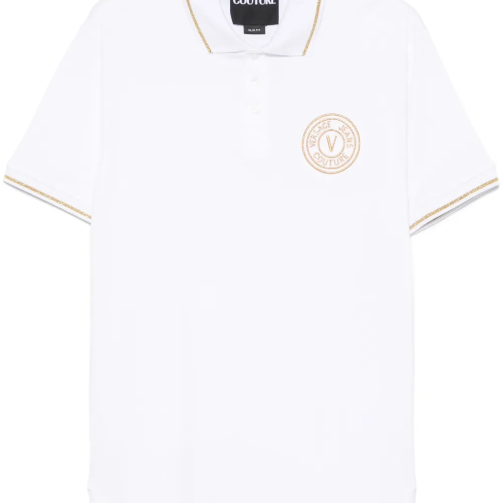 Рубашка поло с вышитым логотипом