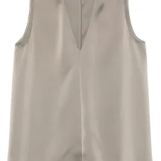 Атласная блузка