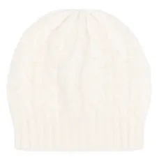 Шапка бини фактурной вязки