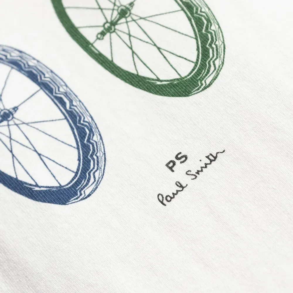 Футболка с принтом Wheels