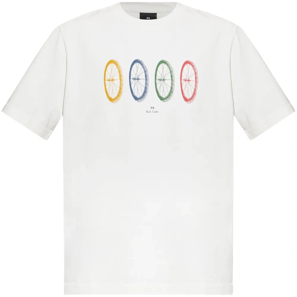 Футболка с принтом Wheels