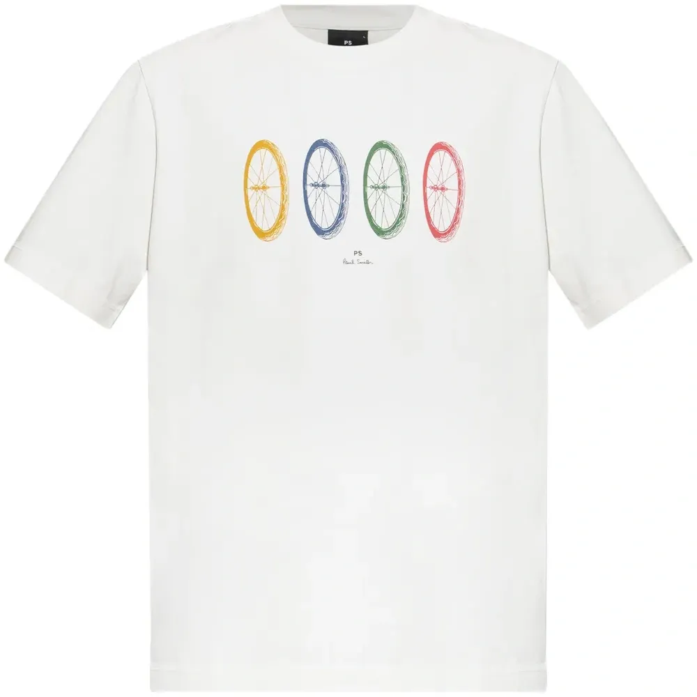 Футболка с принтом Wheels