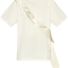 Футболка с декорированным логотипом