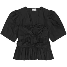 Блузка с бантом