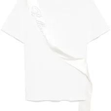 Футболка с драпировкой